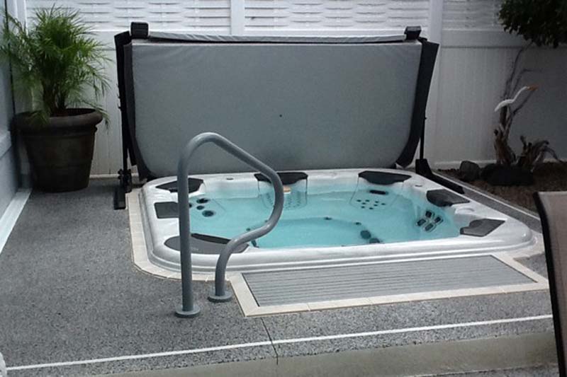 Bull Frog Spa Vault T&D Pool & Spa ConstructionT&D Pool & Spa