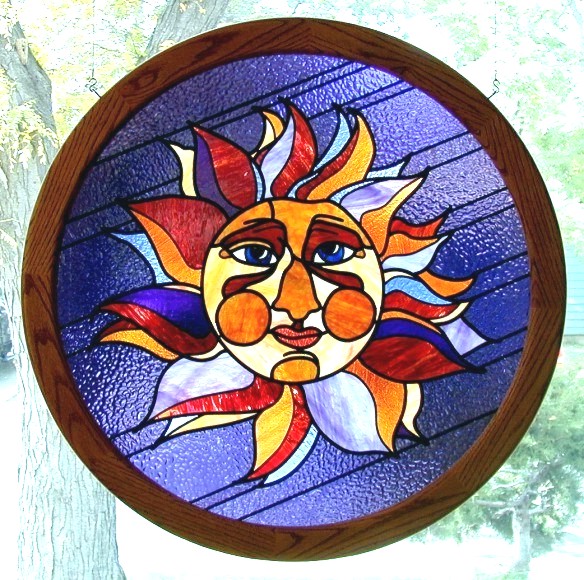 Sun Stained Glass Gift
