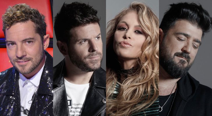 Estos son los cuatro coaches de ‘La Voz Senior’