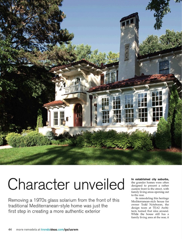 Recognition TEA2 Architects