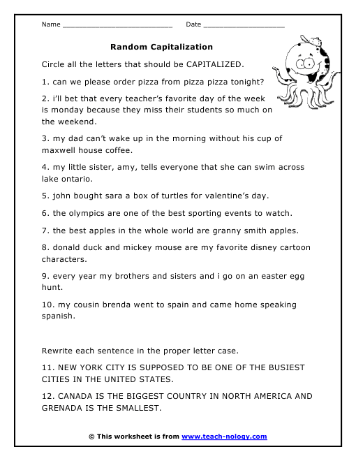 Random Capitalization