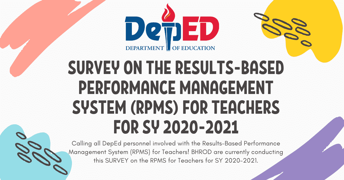 Survey on the ResultsBased Performance Management System (RPMS) for