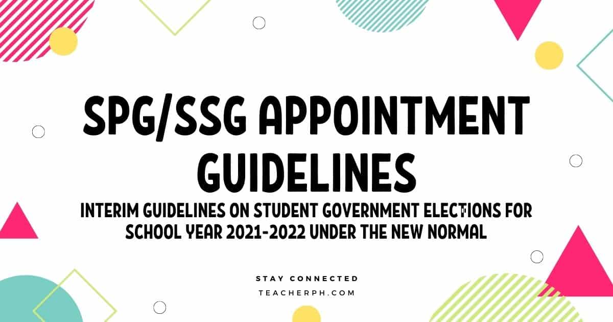 DepEd SPG/SSG Appointment Guidelines TeacherPH