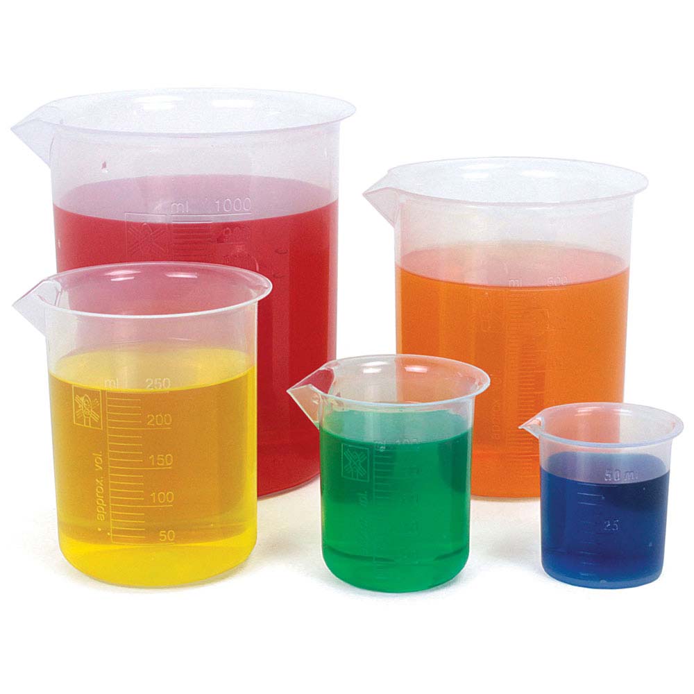 Plastic Beakers, Lab Equipment Educational Innovations, Inc.