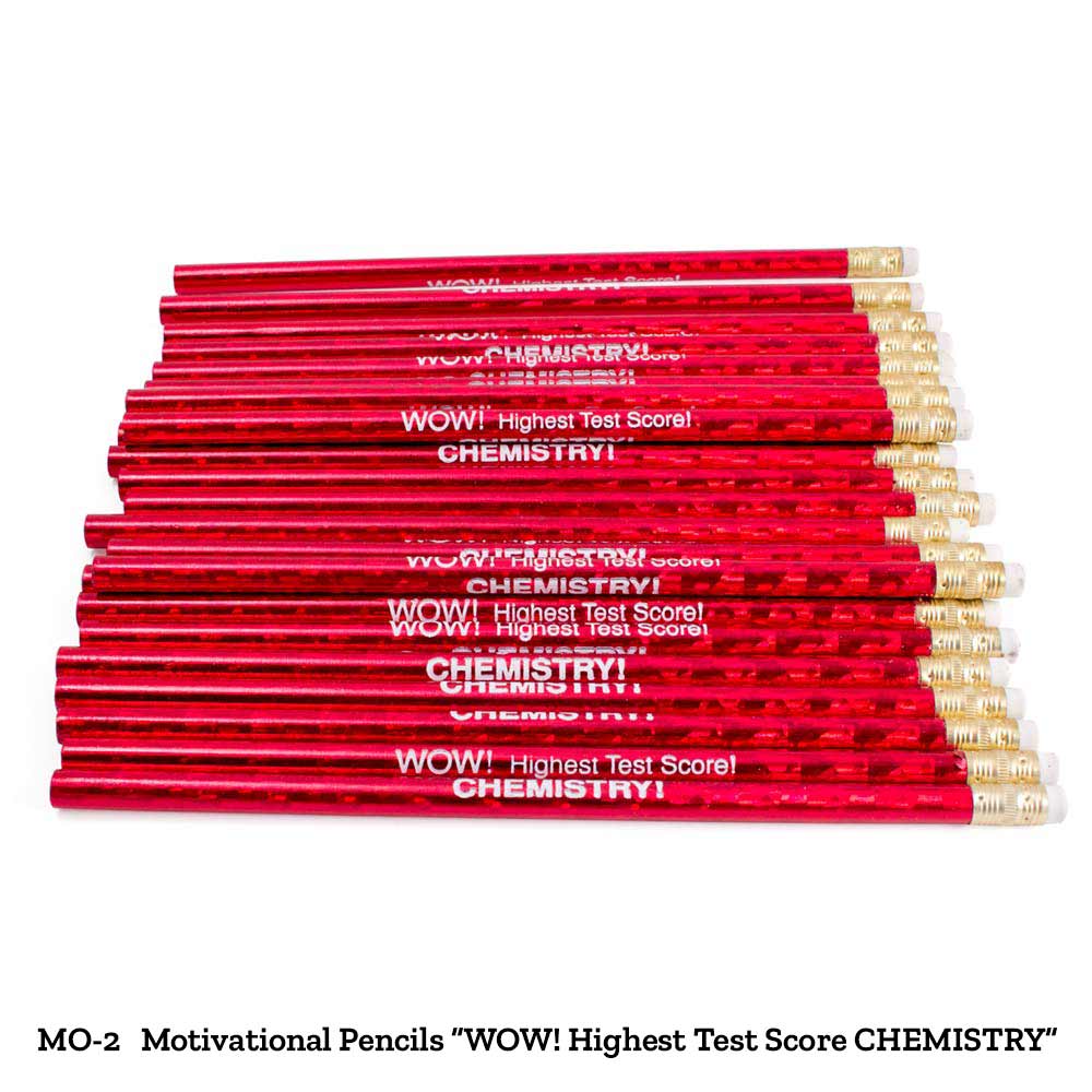 Motivational Pencils, Gifts for Geeks Educational Innovations, Inc.