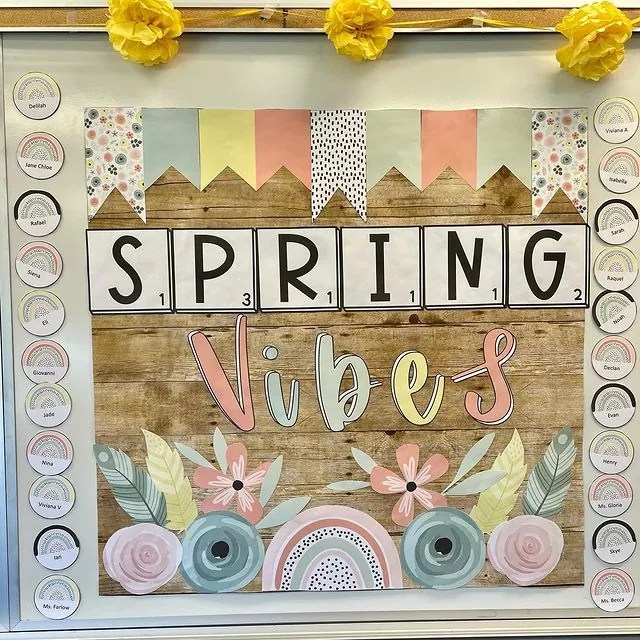 27 Spring Bulletin Board Ideas That Make Your Classroom Blossom