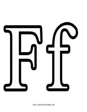 Letter F