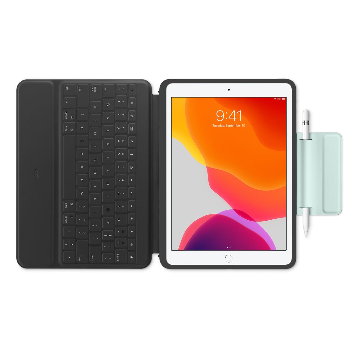 Logitech Rugged Keyboard Folio für iPad (7. & 8. Generation