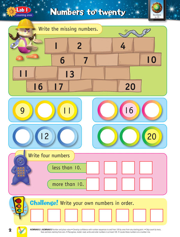 Targeting Maths Australian Curriculum Edition Student Book Year 1