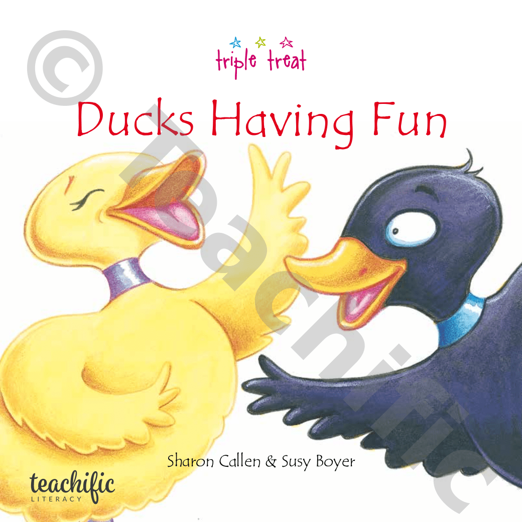 Triple Treat Text Ducks Having Fun Teachific
