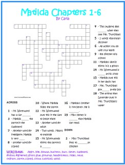 matilda-crossword