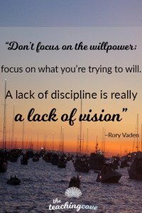 Motivational Mondays - Willpower & Vision