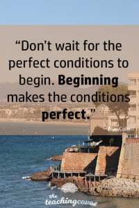 Motivational Monday 37 Beginning Makes It Perfect