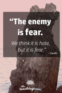 Motivational Monday 75 Fear Is The Enemy