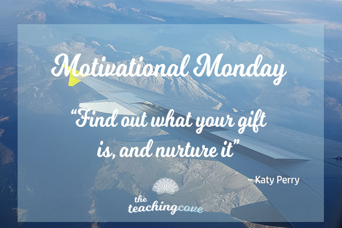 Motivational Monday: On Talent – Find Your Gift & Nurture It