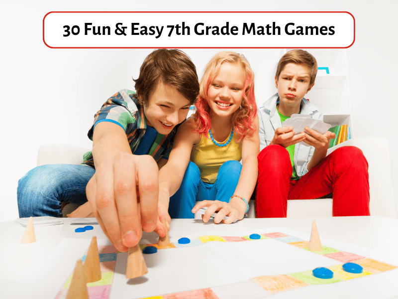 30 7th Grade Math Games: Virtual And Physical Suggestions - Teaching