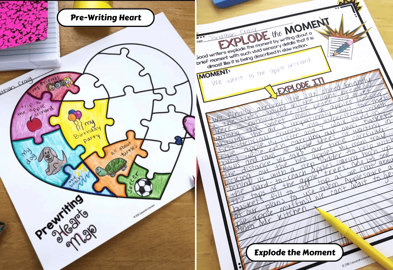 20 Activities To Support Elementary Learners With The Writing Process