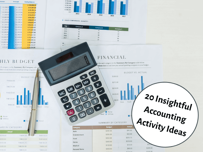 20 Insightful Accounting Activity Ideas Teaching Expertise