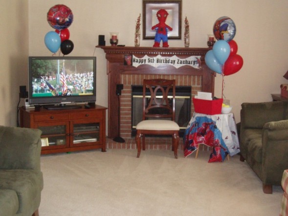 Spiderman Superhero Birthday Party Ideas Games