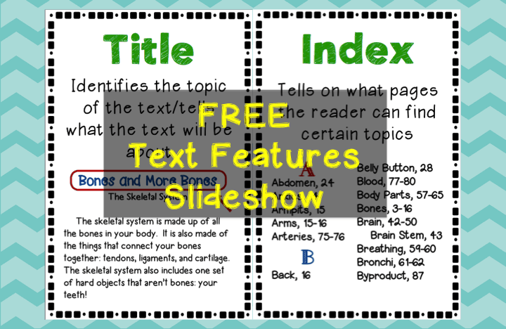 Text Features: Engaging Activities - Teaching Made Practical