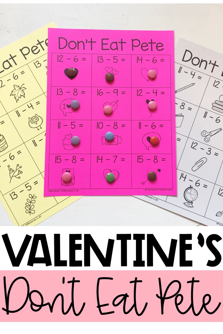 5 Valentine’s Math Activities That Are So Fun Teaching with Kaylee B 5 Valentine’s Math Activities That Are So Fun Teaching with Kaylee B