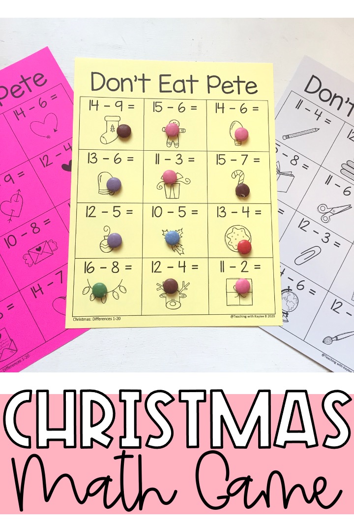 5 Math Christmas Activities Perfect for 2nd Grade Teaching with Kaylee B