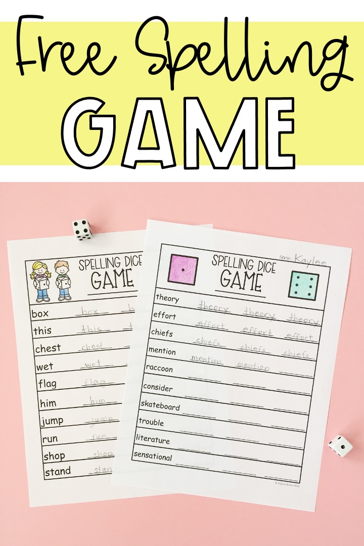 The Best Free Spelling Game Your Class Will Ever Play Teaching with