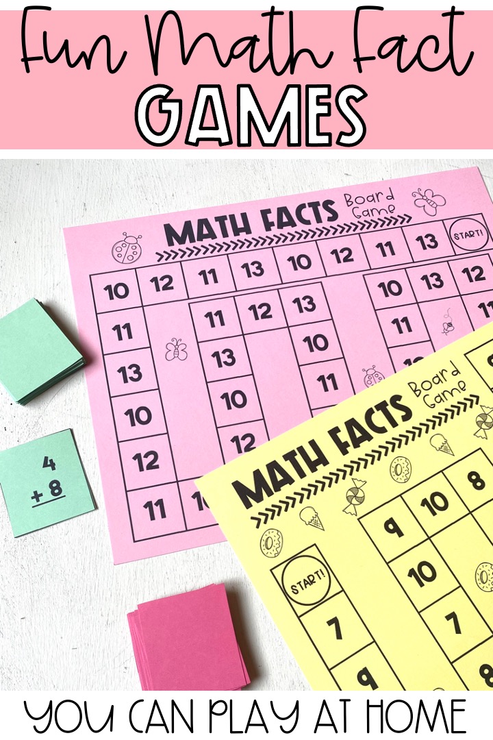 3 Ways to Practice Math Facts at Home to Improve Fact Fluency