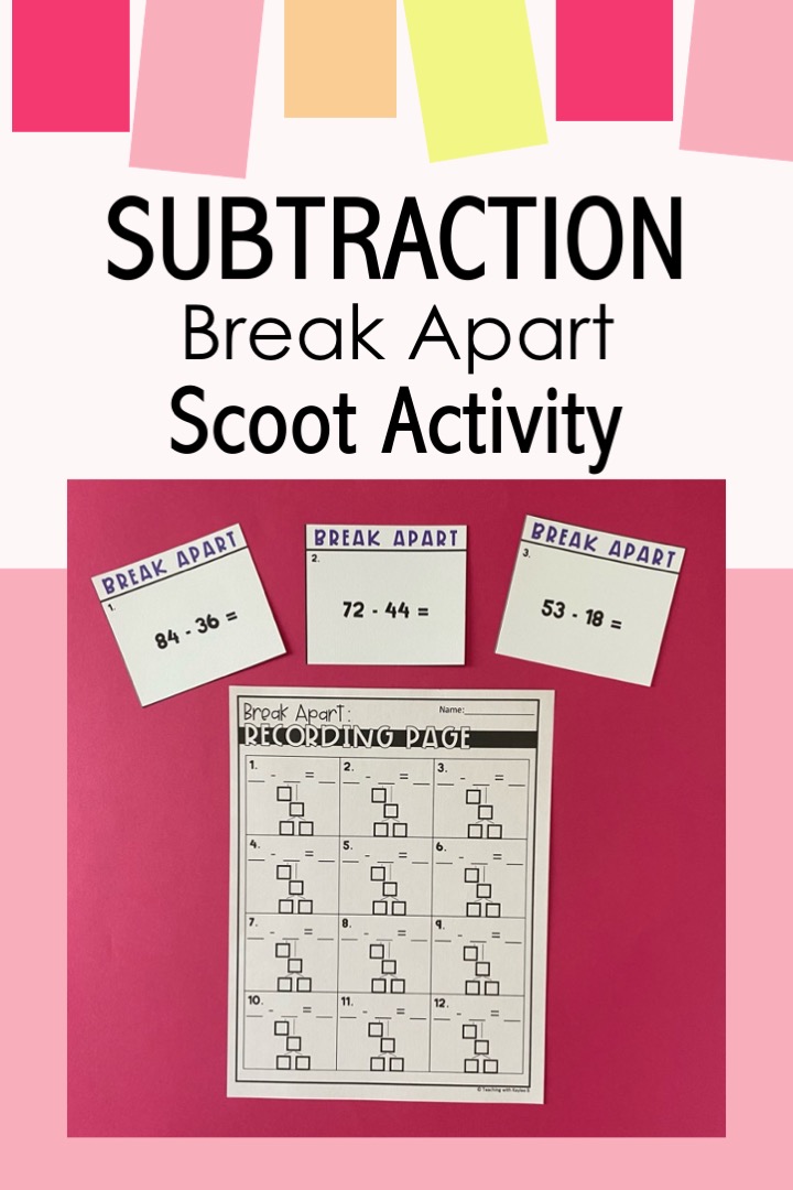 Break Apart Subtraction Strategy: How to Best Teach This 2-Digit