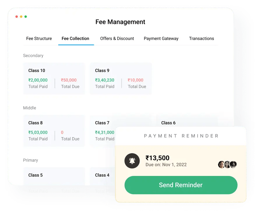 Fee Management System Fee Management Software Teachmint