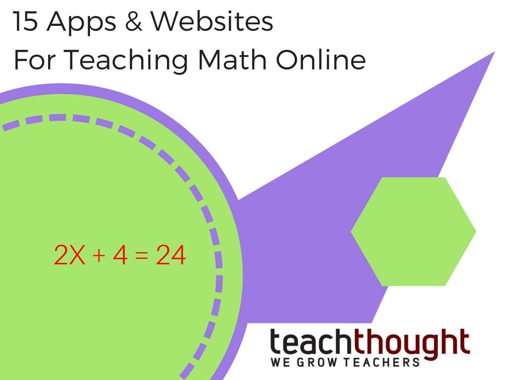 15 Apps & sites For Teaching Math Online [Updated]