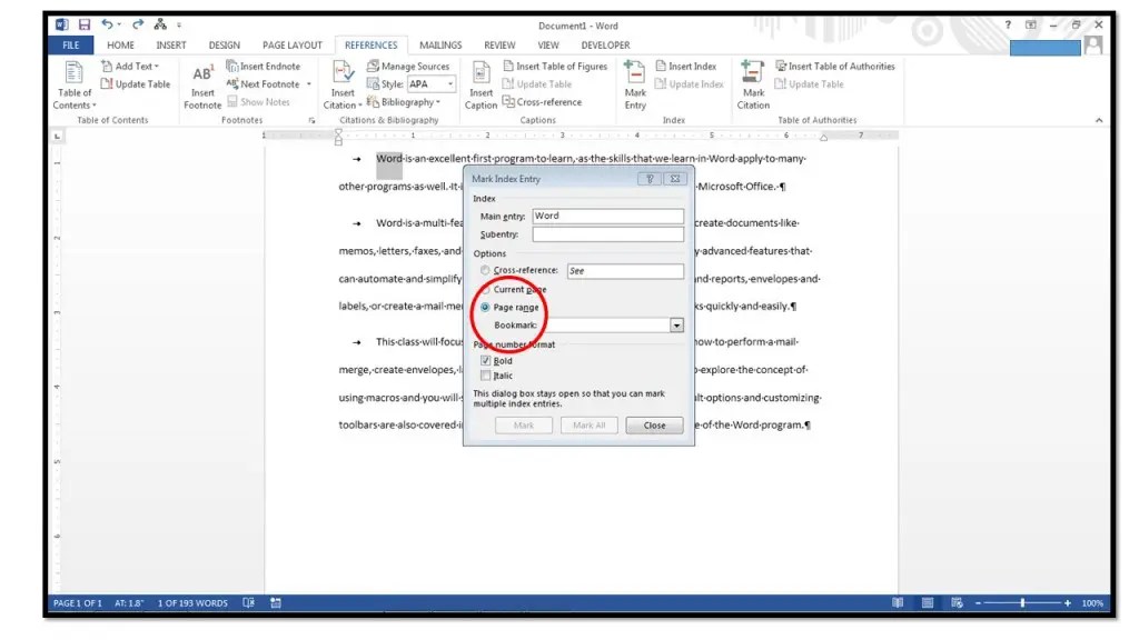 17+ How To Make Index In Microsoft Word New | Hutomo