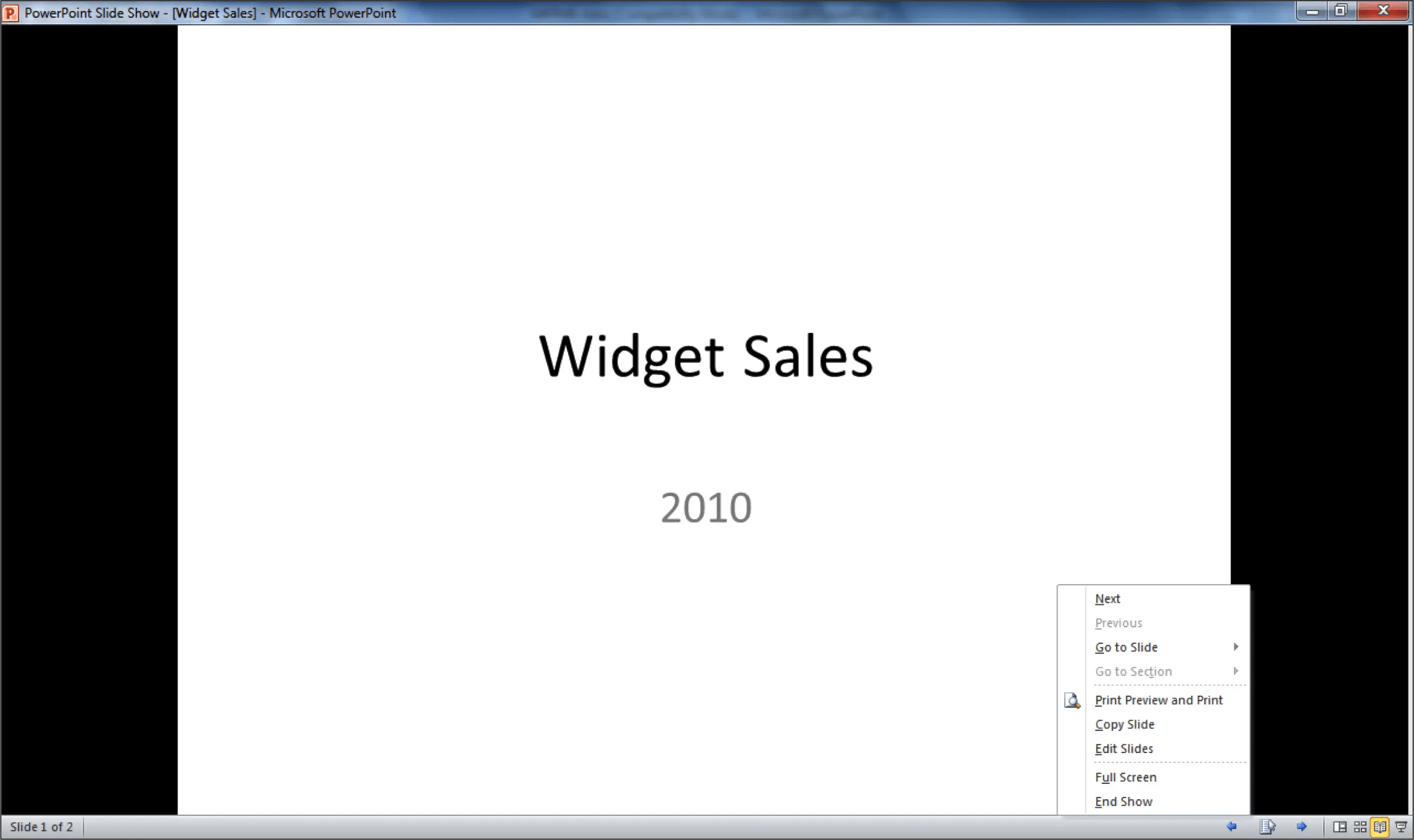 PowerPoint Reading View Tutorial Inc.