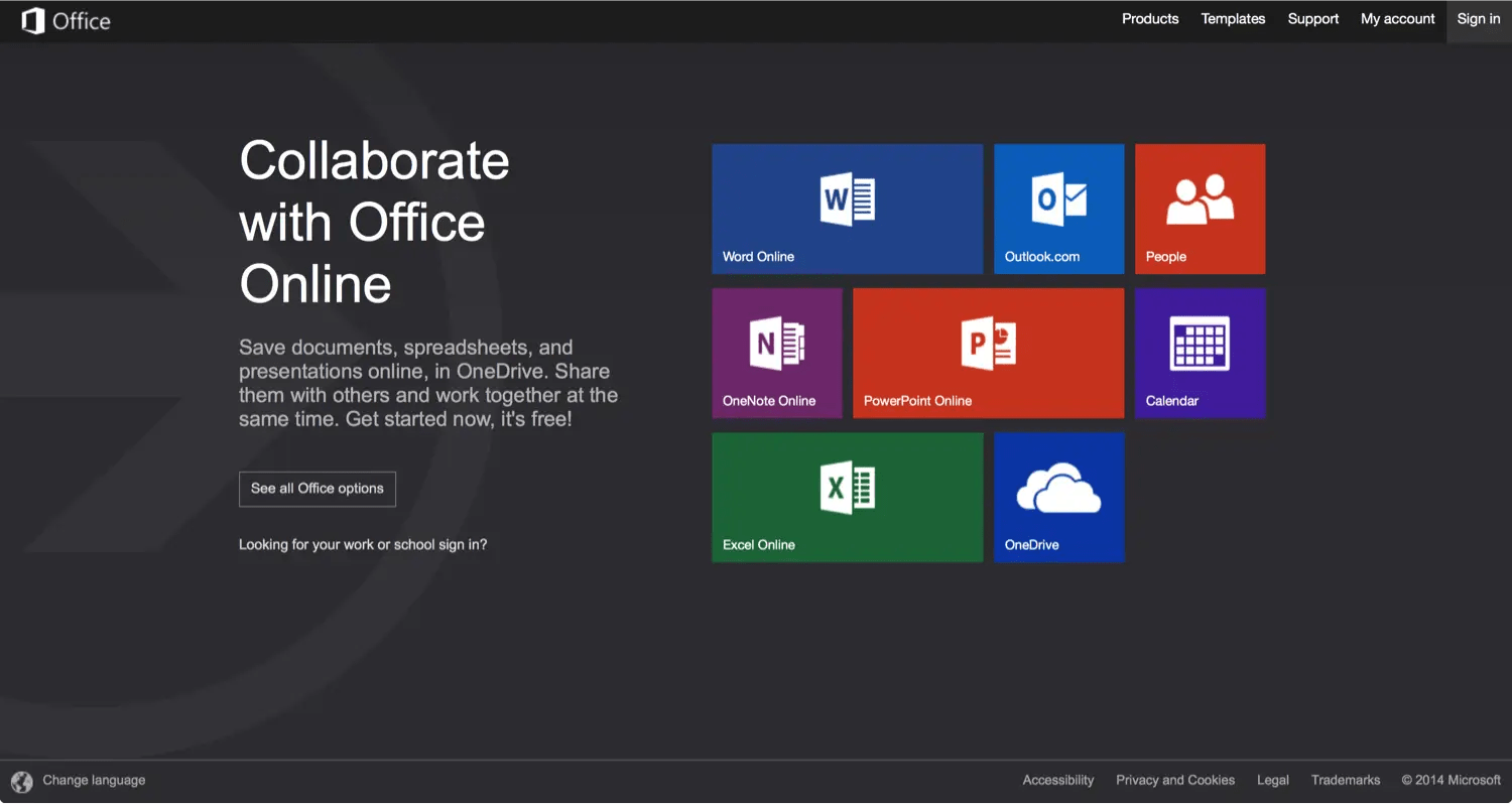 Free Microsoft Office Applications Online with Microsoft