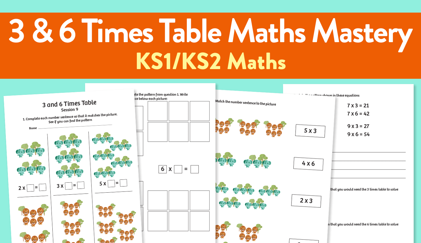 9 challenging maths mastery worksheets for teaching the