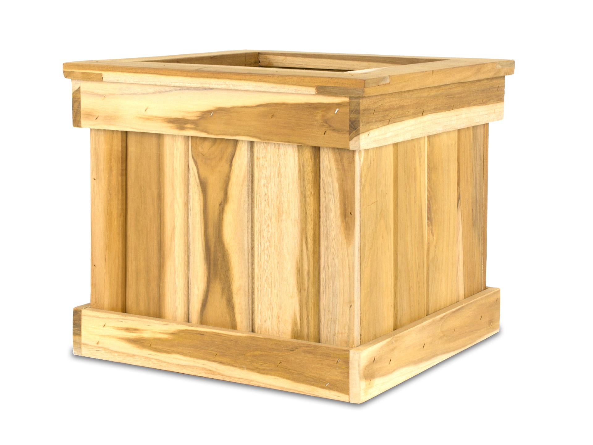 Teak Tree Planter Box 12" Cube Teak Planter™