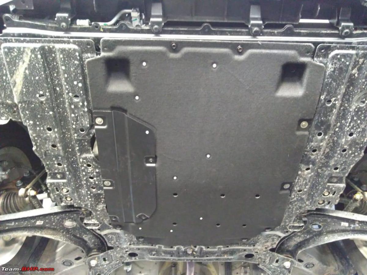 Fitting an engine guard on a Maruti Suzuki XL6 AT TeamBHP