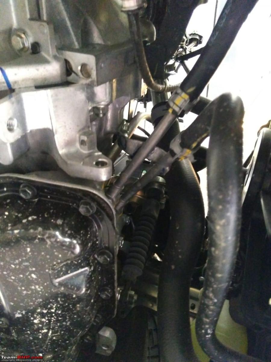 Fitting an engine guard on a Maruti Suzuki XL6 AT TeamBHP