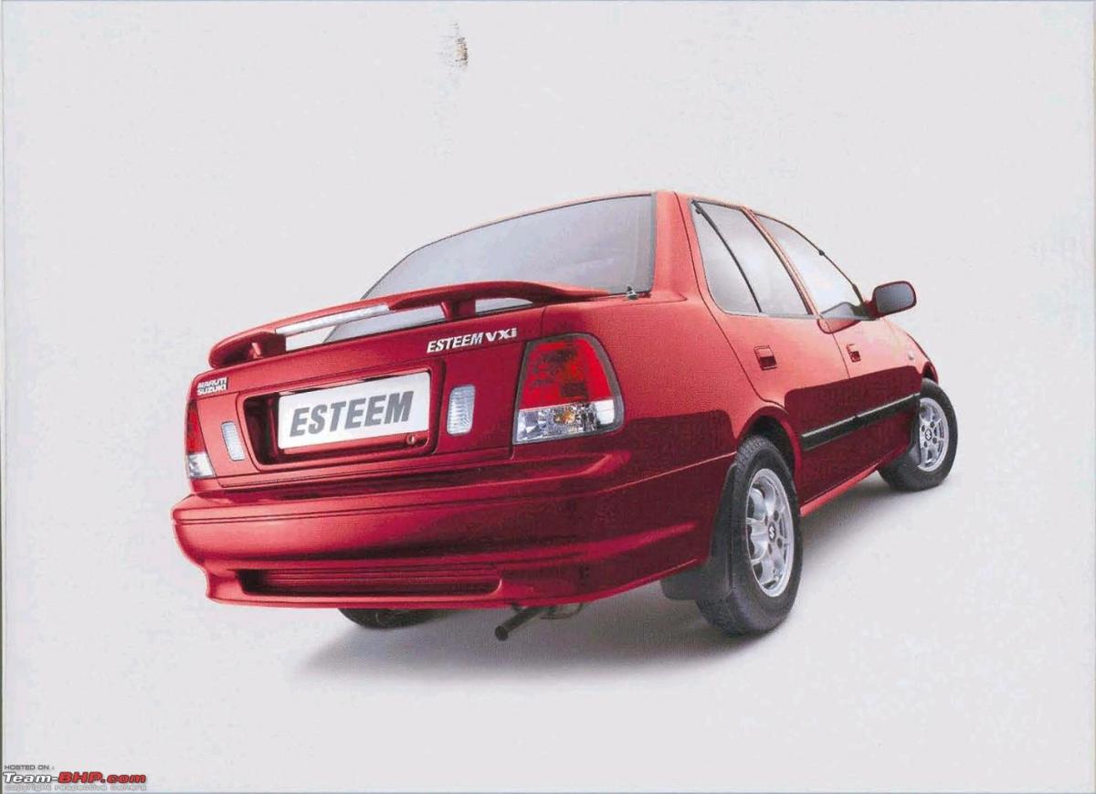 A tribute to the Maruti Esteem An icon of Indian automotive history