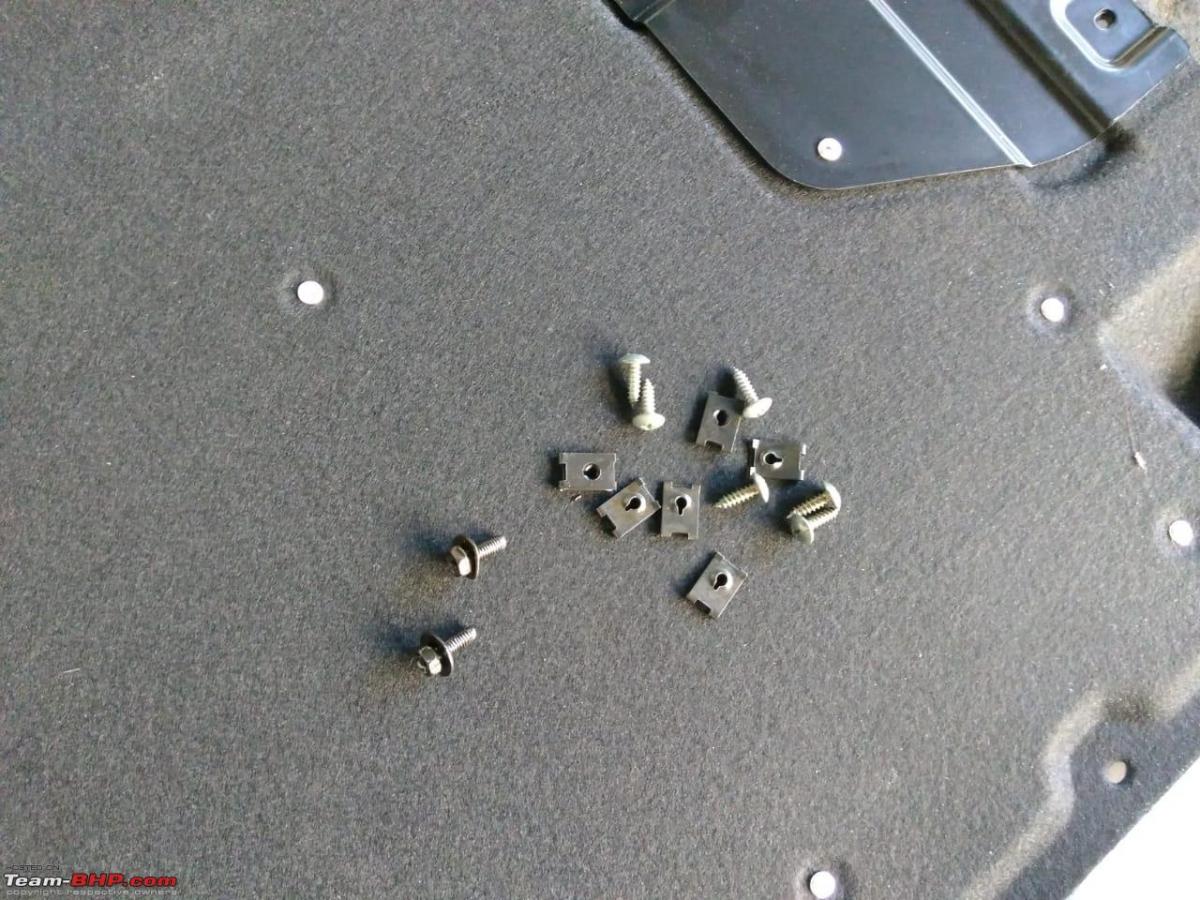 Fitting an engine guard on a Maruti Suzuki XL6 AT TeamBHP