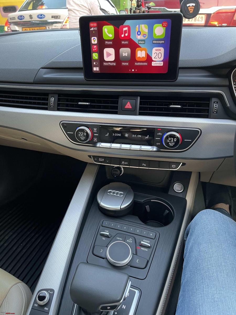 DIY Installing Apple CarPlay & Android Auto in my Audi A4 TeamBHP