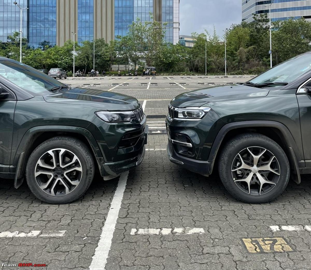 Jeep Meridian vs Compass Owners compare 4x4 AT variants sidebyside