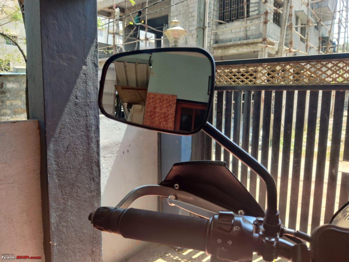 Installed new mirrors, 12V socket & medical ID on my 2022 RE Himalayan