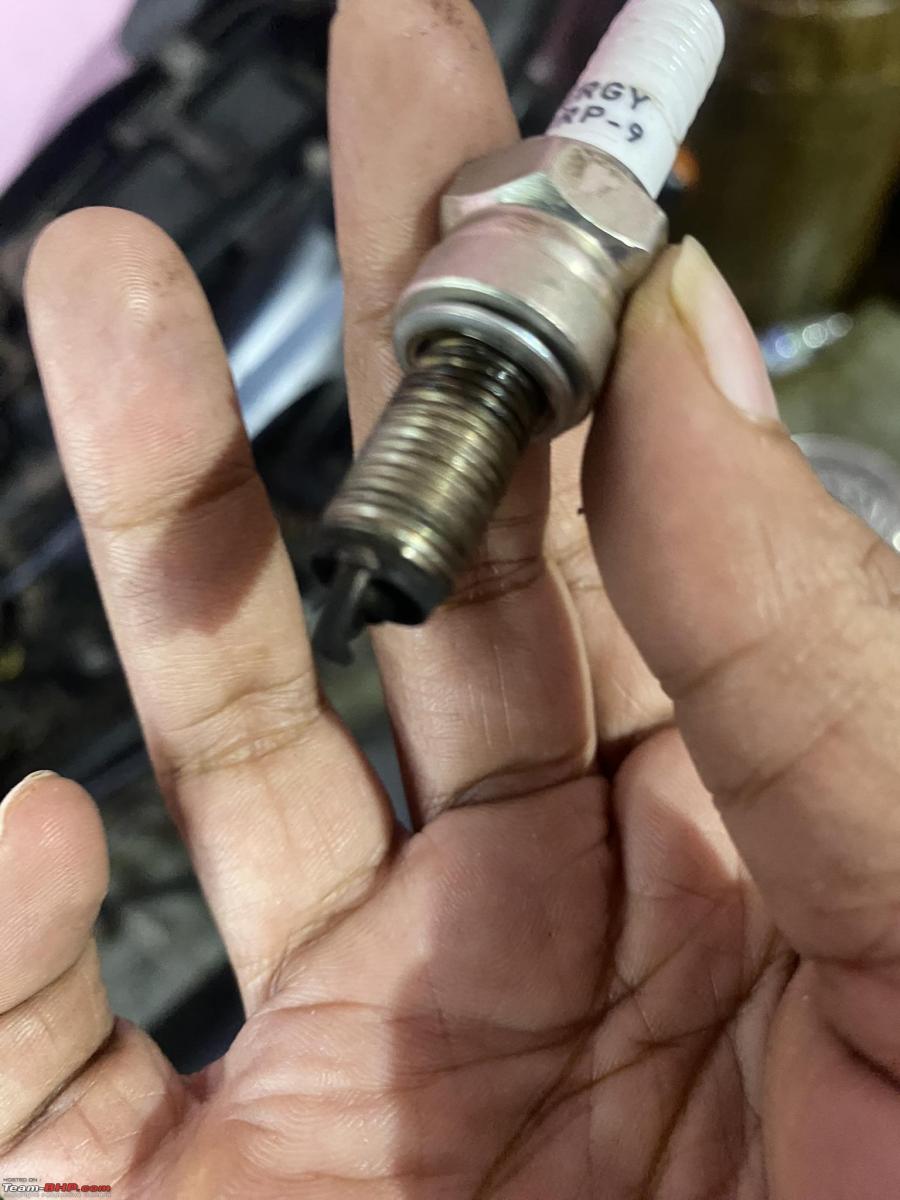 My TVS NTorq kept shutting off while riding Bad spark plug to blame
