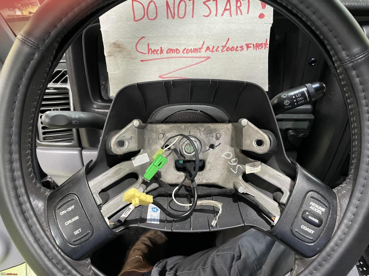 Why do cars have a clock spring? Replacing the one in my Jeep TeamBHP