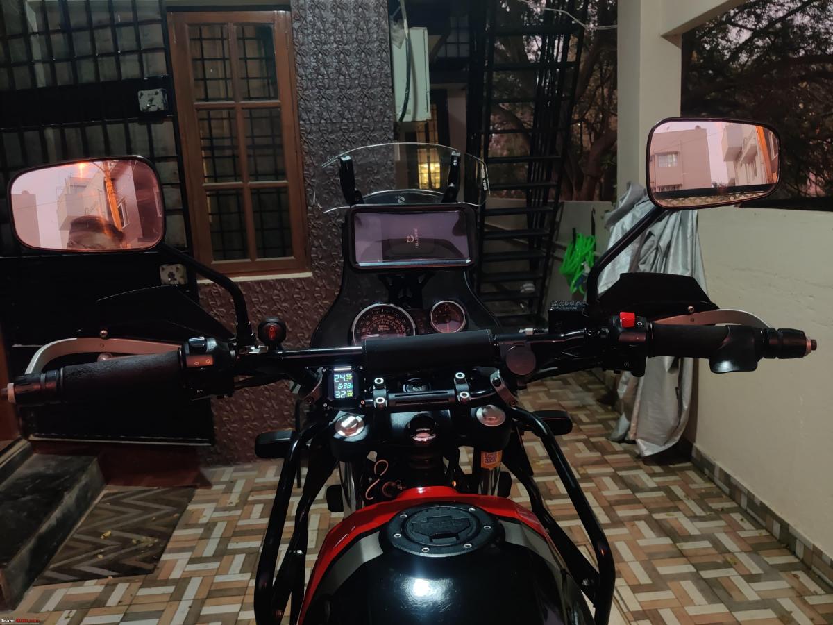 My 2022 RE Himalayan Windshield extender installation & other updates TeamBHP