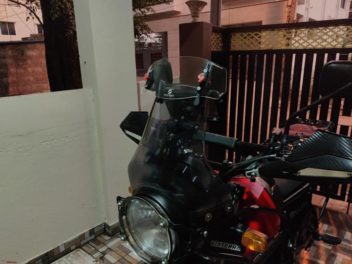 My 2022 RE Himalayan Windshield extender installation & other updates TeamBHP