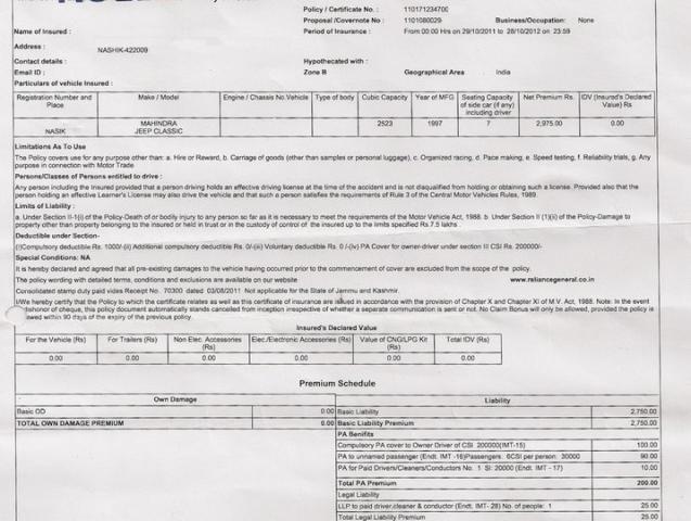Car Insurance No Claim Certificate Cars Models