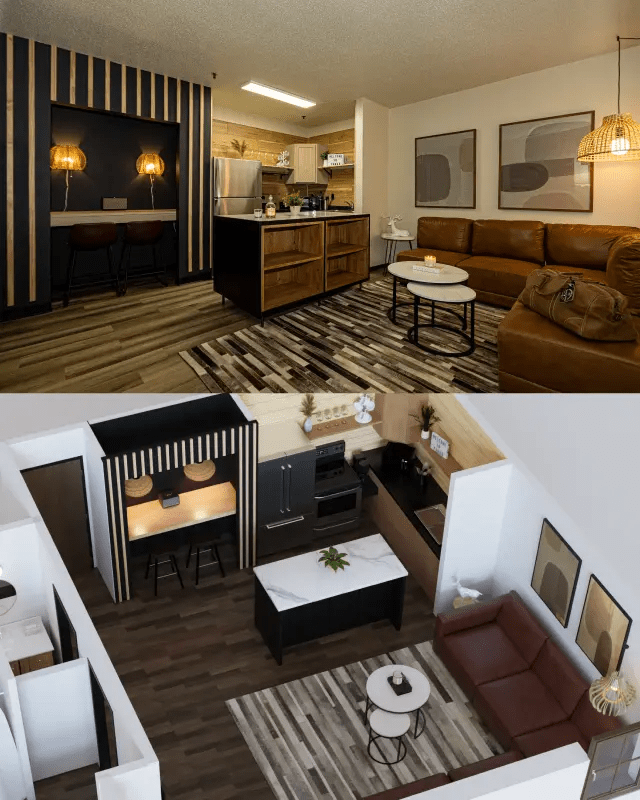 3D Renderings for Airbnb & Shortterm Rentals