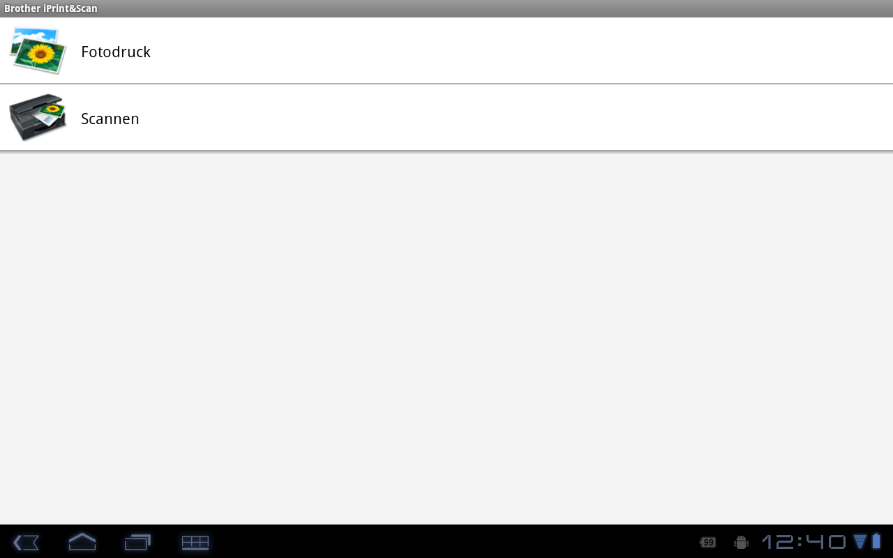 Drucken mit einem Android Tablet TeamAndroid.de